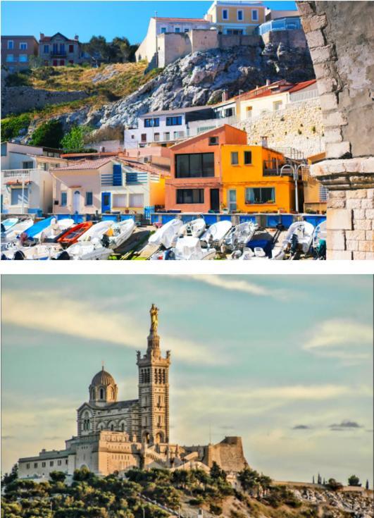 Apartmán Chic Et Boheme A Endoume, A Deux Pas Du Vieux-Port Marseille Exteriér fotografie